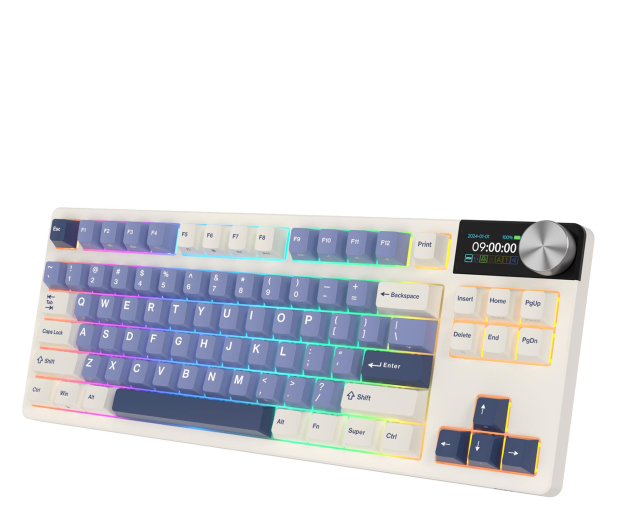 Royal Kludge RK S85 Horizon Blue Cloud switch - 1455799 - zdjęcie 3
